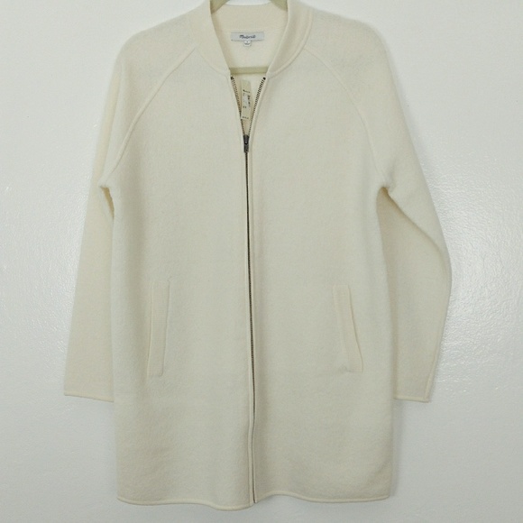 bomber sweater jacket madewell